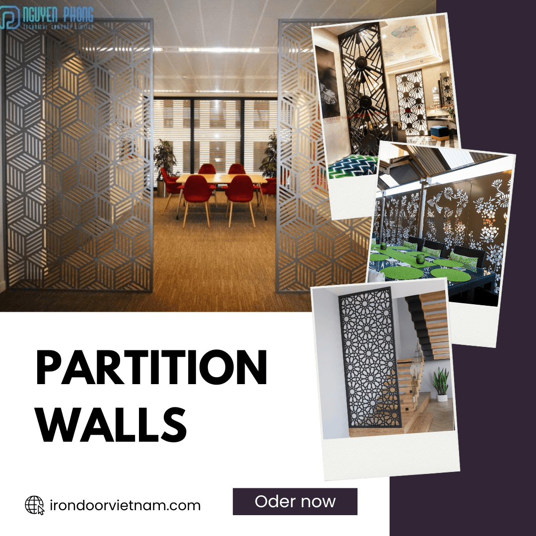 The Art and Functionality of CNC Partition Walls by Nguyen Phong Metal